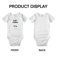 thumbnail image 3 of Cute Baby Jumpsuit Lil' Cows Animal Funny Boy & Gril Infant Clothes (White, 18-24 Months), 3 of 5