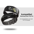 thumbnail image 5 of Brazalete compatible con Samsung Gear Fit 2, Quick-Fit Silikon Ersatz Armbänder (Negro), 5 of 5