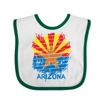 Inktastic Graffiti Arizona State Flag Boys or Girls Baby Bib