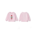 thumbnail image 3 of Mommy and Me Matching Sweatshirt Letter Embroidery Long Sleeve Crewneck Pullover for Christmas, 3 of 10