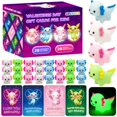 thumbnail image 1 of Gocozer Paquete de 28 tarjetas de San Valentín con ajolotes brillantes y squishies, 1 of 7