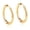 Gold, variant on Men Women Stainless Steel Huggie Hoop Earrings Cartilage Lip Piercing Nose Hoop-Rose Gold-16mm