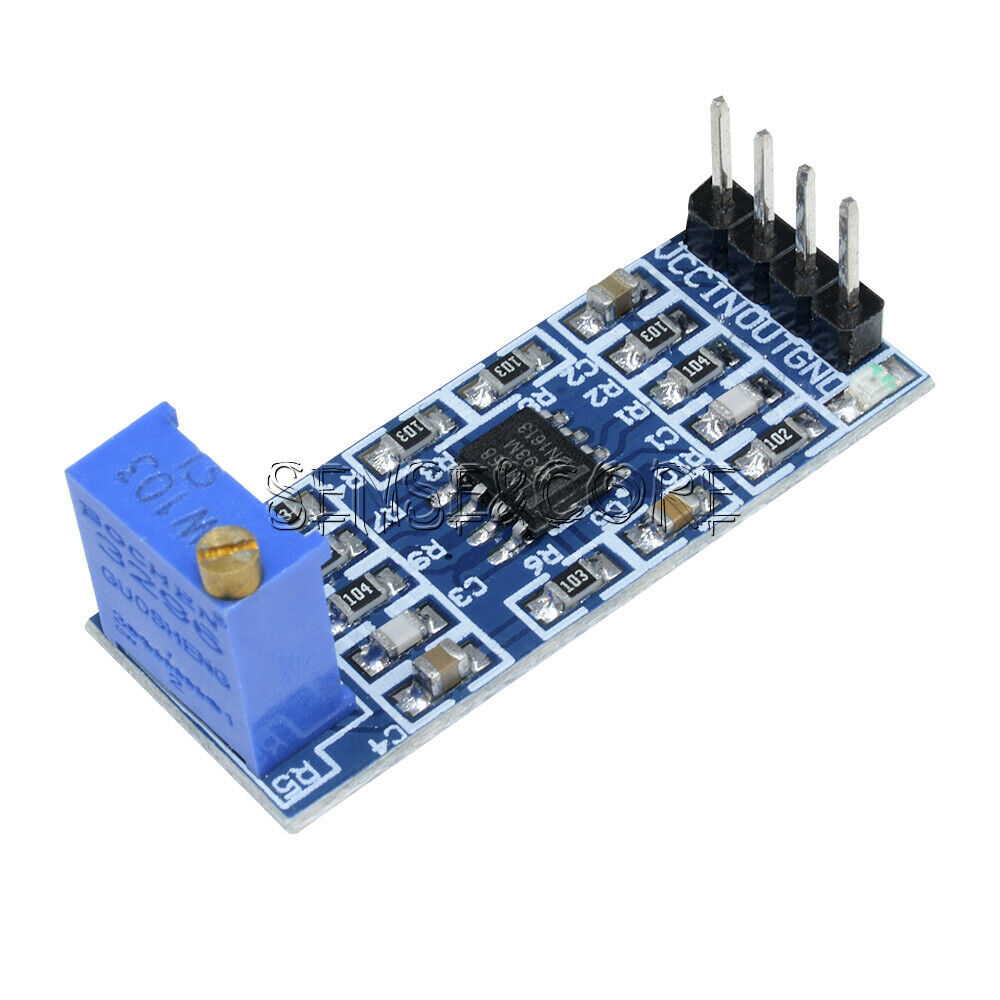 5PCS LM358 Operational Amplifier Module, 100x Gain Signal Amplification DC5-12V
