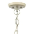 thumbnail image 3 of Jamie Young Co High Tide Coastal Iron Mango Wood Pendant in Off White Beads, 3 of 3