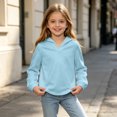 thumbnail image 5 of Zorckvet Girls Sweatshirts for Casual Wear - Fleece, Hooded Design, 5 of 8