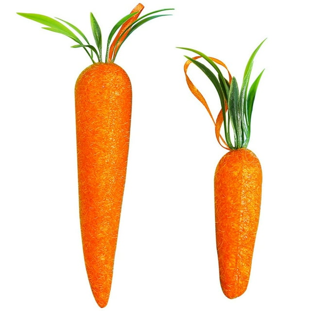 Offices Artificial Carrot Decorating Living Rooms Artificial Carrot Orange