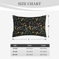 thumbnail image 6 of Bixox Wasp and Florals Printed Pillow Protector,Super Soft Ideal for Home,Guests,Rentals - 20"x30", 6 of 8