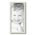 thumbnail image 2 of ArtToFrames 8" x 17" White Square Star Emboss Picture Frame, 8x17 inch White Wood Poster Frame (WOM-5125),  Pack, 2 of 7