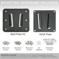 thumbnail image 5 of VIVO Anti-Rust Quick Release Plastic Polymer RV TV Screen Mount Set, 5 of 8