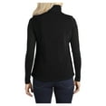 thumbnail image 2 of Womens Super Soft Value Polyester Fleece Vest Black X-Small, 2 of 6