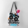 thumbnail image 3 of CafePress - New Easter Monster Truck Crushi - Polyester Tote Bag 16"x16", 3 of 5