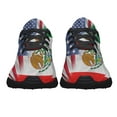 thumbnail image 5 of Mexican American flag Shoes Sneakers Black Size 9.5, 5 of 7