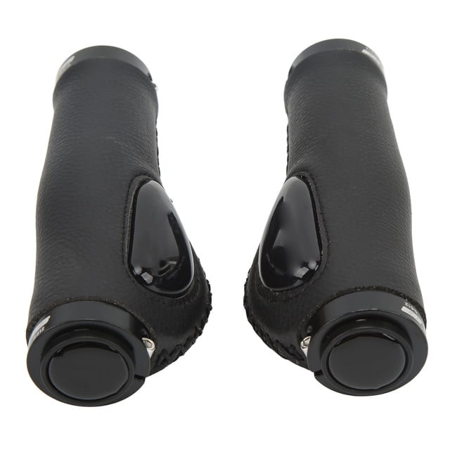 Bike Handlebar Grips, Easy Assembly Bicycle Handlebar Grips 1Pair Anti Slip Reduce Hand Atigue For Cycling