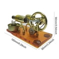 thumbnail image 3 of Vogacara Motor modelo Metal DIY manualidades juguete física ciencia ornamento Motor interactivo juguetes educativos colección para niños Juguetes Educativos Vogacara FN010940-00B, 3 of 6