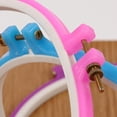 thumbnail image 2 of 1pc Plastic Embroidery Hoop Sugar candy color embroidery hoop Color Embroidery Hoops Plastic Circle Cross Stitch Ring Tools Color Random, 2 of 8