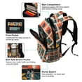 thumbnail image 5 of FORMRS Unisex Backpack Elementary School Travel Bookbag with Reflective Stripes, Jungle Stamp, 5 of 7