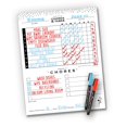 thumbnail image 1 of Jennakate - Chore Chart for Kids, Teens & Adults -Dry Erase Magnet -Routine, Behavior & Homeschool Schedule -Mid Mod Style (11"x14" - with Marker), 1 of 4
