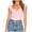 Pink, variant on Yuhangmm Womens T Shirts, Elegant Women's V Neck T Shirt Solid Color Figure Hugging Casual Top Tatte Top White S