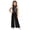 Black, variant on Kids Girls Metallic Jazz Dance Jumpsuit Mesh Wide-Leg Bodysuit Ballroom Rumba Tango Chacha Dancewear Green 6