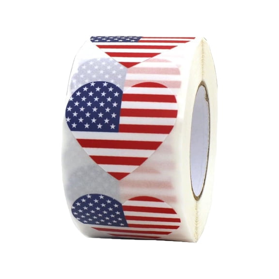 Memorial Day Saving!4th of July Decorations, 500 Pcs 1 In Independence Day Stickers For Decoration