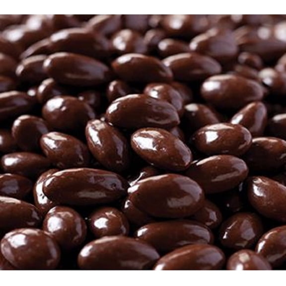 Gourmet Dark Chocolate Covered Almonds by Its Delish, 1 lb