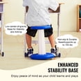 thumbnail image 3 of Silla deportiva Wobble Chair VEVOR para niños con cojín de esponja, color azul, 3 of 9