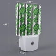 thumbnail image 2 of Fuzoiu Palm Greenery Print Dusk to Dawn LED Night Light with Light Sensor, Energy-Efficient Touch-Safe Night Lamp for Home, Office, and Kids' Rooms-UK, 2 of 7