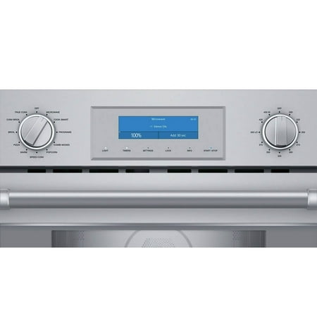 Thermador - PROFESSIONAL SERIES 1.6 Cu. Ft. Built-In Microwave - Stainless steel