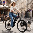 thumbnail image 3 of 26" Adult Electric Bike, 750W Motor, 36V Removable Battery, 35 Miles Range, 20 MPH Speed, Dual Suspension, UL2849 Certified, Class 2, 3 of 6