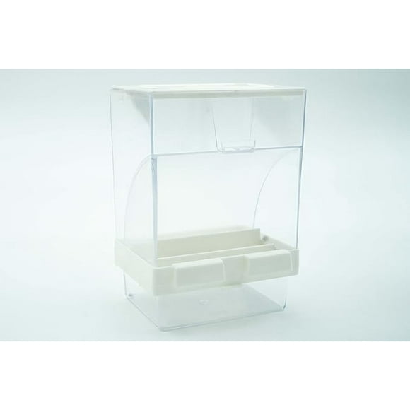 Hweilai Anti - waste bird feeder 10.5x8.2x14.5cm 124 bird feeder with seed recycling bin and trash drawer (350g)