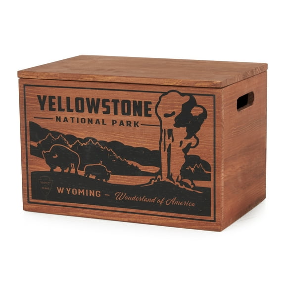 Open Box Better Wood Products Protect the Parks Firestarter Crate, Yellowstone