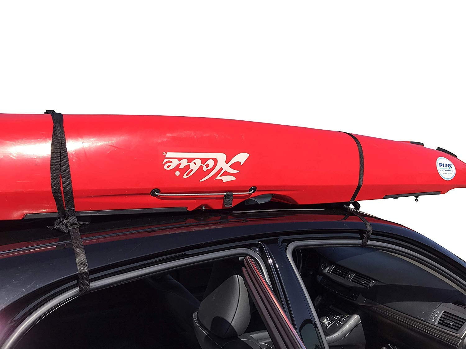 Universal Car Soft Roof Rack Pad Luggage Carrier Anti Vibration System with Storage Bag 28 Inches