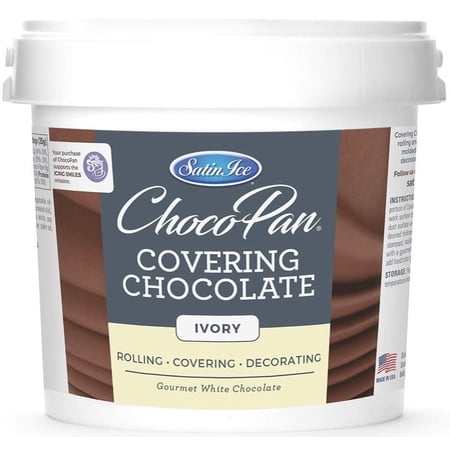 Satin Ice ChocoPan Ivory Covering Chocolate, 10 Pounds