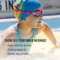 thumbnail image 3 of Gafas de natación FINIS Mermaid Kids, antivaho, protección UV 4-10, 3 of 7