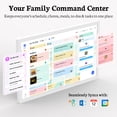 thumbnail image 2 of BSIMB 24 inch Digital Calendar, Wall Touch Screen Display, Chore Chart and Meal Planner, 2 of 9