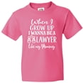 thumbnail image 3 of Inktastic Future Lawyer Like Mommy Youth T-Shirt, 3 of 5
