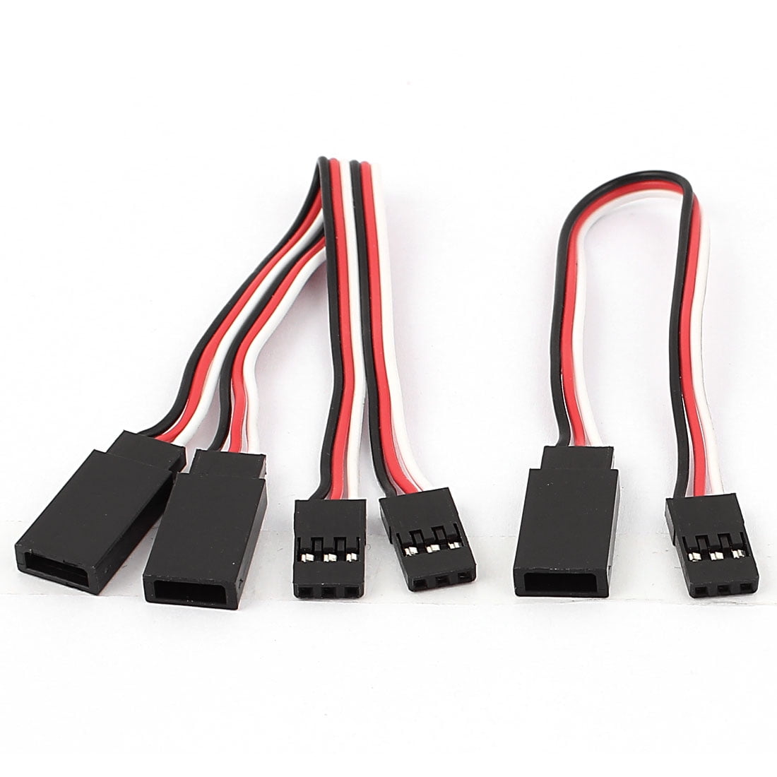 5Pcs 150mm 3 Pin M/F RC Servo Extension Cord Cable Wire for RC Airplane