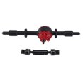 thumbnail image 2 of Metal Rear Axle Bridge with Drive Shaft for WPL D12 B14 B24 B16 B36 C14 C24 C34 C44 RC Car Upgrade P, 2 of 5