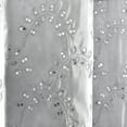 thumbnail image 5 of Lush Decor Micro Fiber Maria Shower Curtain Gray/Silver Single 72X72, 5 of 6