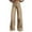 Khaki, variant on Women's Wide Leg Jeans High Waisted Stretchy Straight Leg Jeans Loose Trendy Denim Pants with Pocket