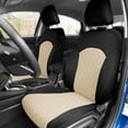 thumbnail image 2 of For 2019-2024 Kia Forte FH Group Neoprene Custom Fit Waterproof Car Seat Covers - Front Set Beige, 2 of 8