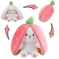 thumbnail image 1 of Conejo de Pascua MIAODAM de peluche, 35 cm, con fruta y almohada, 1 of 1