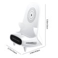 thumbnail image 3 of Wireless Fast Wireless Chair 15W Certified Supply Max Stand - Phone Charger Charger Charging Stand for All Compatible Portable Phones Chair Mini &Charger, 3 of 8