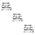 thumbnail image 4 of VONKY Exquisite Workmanship Bike Axle Quick Release Skewer Set For Wide Application Metal Easy Installation front and Rear axle 3Set, 4 of 6