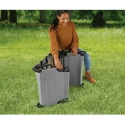 Ozark Trail Camping Folding with Easy Setup Cot, Gray, Adult,75.6in x 25 in x 8.46in, Polyester