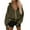 Army Green, variant on XIAONU Hoodies For Women Long Sleeve Zip Up Slim Fit Short Hoodie With Pockets Solid Color Basic Pullover Hoodies Sweatshirts For Athletic