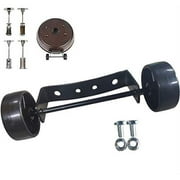 Universal Patio Heater Wheel Kit-Easy to Move/Install-Gas Patio Heater Replacement Universal Movable Wheel, Patio Heater Parts Outdoor Umbrella Gas Heater Wheel Kit