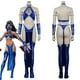 thumbnail image 3 of Disfraz de fantasía de Mileena Kitana de Mortal Kombat, mono sexy con máscara para mujer adulta, traje de fantasía, traje de carnaval de Halloween, 3 of 4