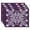 Purple, variant on Simply Daisy, 18 x 14 inch, Cuban Tile 3, Geometric Print Placemat (Set of 4), Purple
