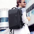 thumbnail image 4 of Mochila de negocios para hombre, mochila de gran capacidad para ordenador, 4 of 5
